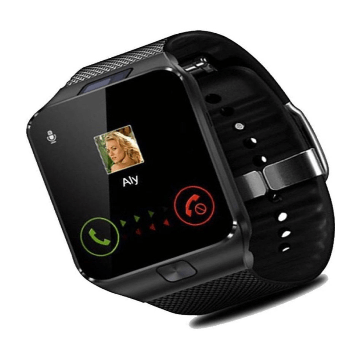 Buy Smart Watch DZ09 Smart Watches Black online at best price